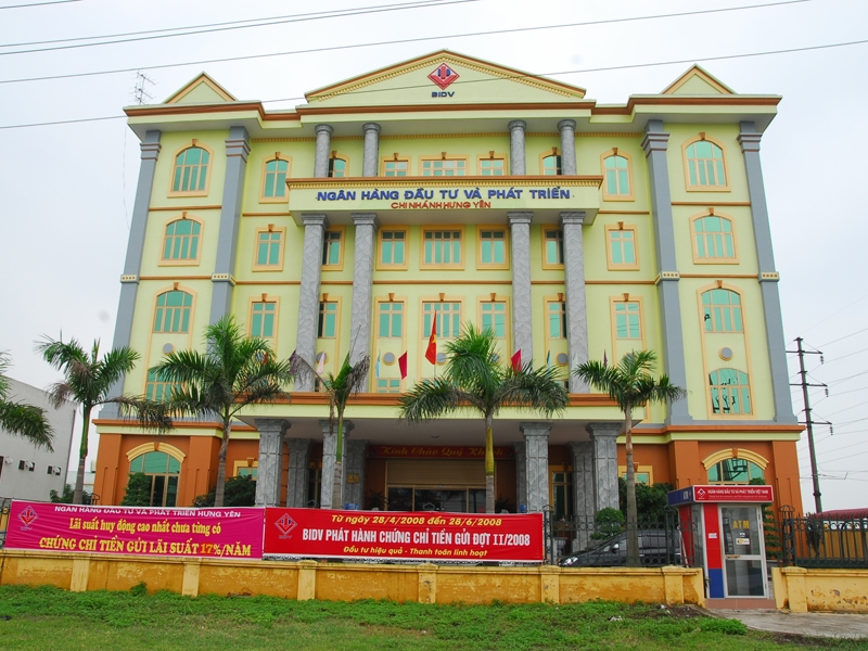 Ngân hàng Đầu tư và Phát triển chi nhánh Hưng Yên